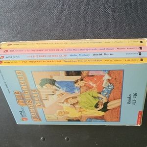 Vintage 1991 Baby-Sitters Club Book Set #13-16